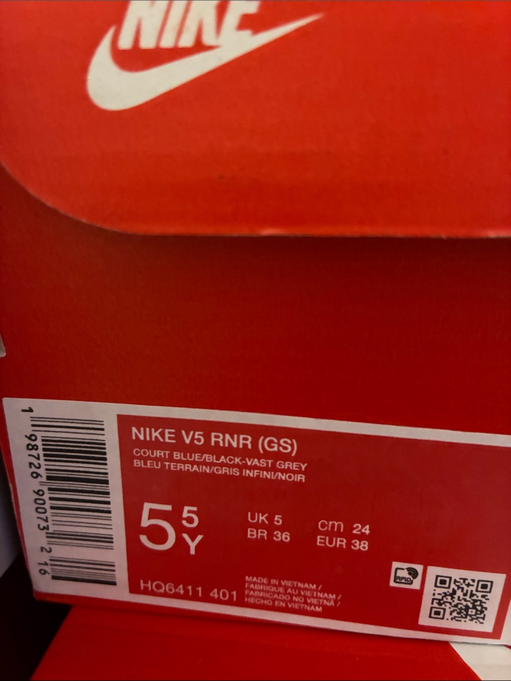 Nike V5 RNR (GS) - Picture 7 of 7